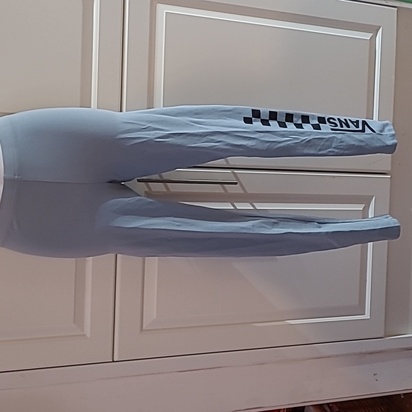 NWT Vans Baby Blue Chalkboard Classic Leggings XS New - Picture 2 of 5